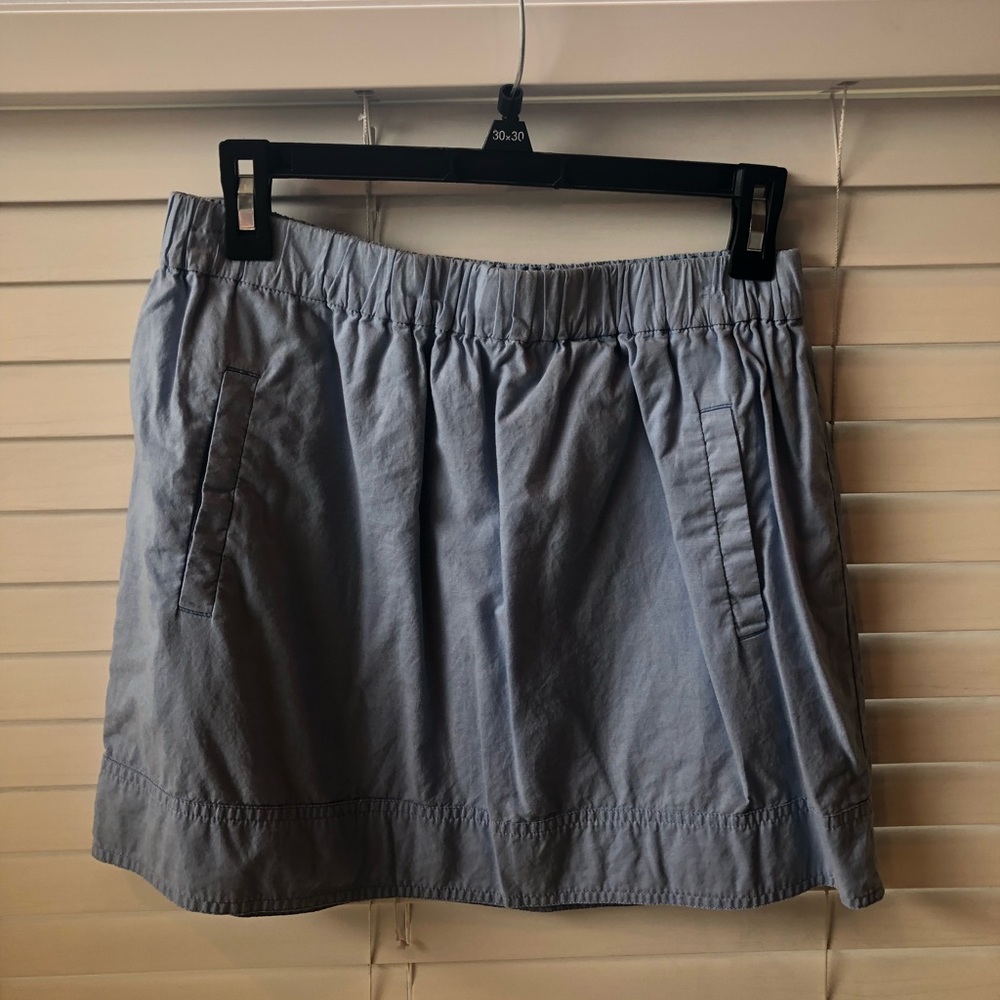 Jcrew blue skirt